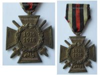 Germany WW1 Hindenburg Cross with Swords for Combatants 1914 1918