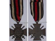 Germany WW1 Hindenburg Cross with Swords for Combatants Maker O9