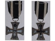 Germany Iron Cross 1914 EK2 Maker W German WW1 Medal Decoration Merit Prussia 1918 Great War