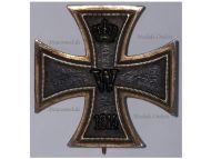 Germany WW1 Iron Cross EK1 Maker S-W Medal Military Decoration Merit WWI 1914 1918 Sy Wagner Great War
