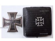 Germany Iron Cross 1914 EK1 800 silver German WW1 Medal Decoration Merit Prussia 1918 Great War Boxed