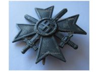 NAZI Germany WW2 Military Cross for War Merit with Swords 1st Class 1939 by Maker 3 Wilhelm Deumer 