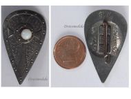 NAZI Germany WW2 German Norman Shield 1066 A.D. WHW Badge Tinnie Marked W18 