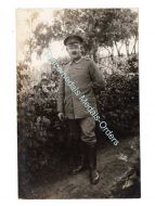 Germany WW1 Photo NCO Iron Cross Medal Ribbon Bar Photograph Prussia 1914 1918 Great War