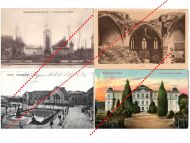 Germany France WW1 4 Field Post Monument Fallen Soldiers Gotha Palace postcards Great War 1914 1918