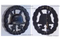 Germany WW1 Black Wound Badge for the Army Non Ferrous (Non Magnetic) Cut Out Type