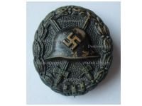 Germany WW2 Black Wound Badge Iron Made (Magnetic) for the Legion of Condor in the Spanish Civil War 1936 1939 