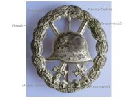 Germany WW1 Silver Wound Badge for the Army Non Ferrous (Non Magnetic) Cut Out Type
