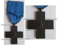 Italy WW2 Cross for Military Valor Al Valore Militare 1946 1949 Italian Republic by the Italian Royal Mint