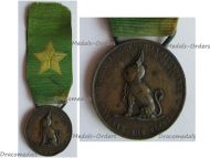 Italy Tuscany Commemorative Medal for the 25th Anniversary of the Italian Independence Wars 1859 1884 by Giorgi