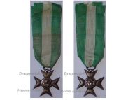 Italy WW1 Military Cross for Long Service XVI for 16 Years for NCOs Marked 800