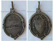 Italy WW1 RN Napoli Battleship Patriotic Medal 1908 by Johnson