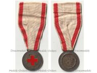 Italy WW1 Red Cross Nurse School Medal Named 1913