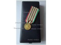 Italy WW1 Medal for the 50th Anniversary of the Great War Victory 1918 1968 by Mancinelli & Bartoli Gold 18k Boxed