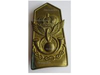 Italy WW1 Motor Transport Officer Metal Shoulder Board, Italian Royal Army