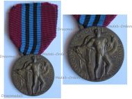 ITALY WW2 Commemorative Medal for the Volunteers of the East Africa AO Campaign (Ethiopian Campaign 1935 1936) Type A2