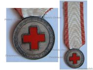 Italy WW2 Red Cross Nurse School Medal Named 1941
