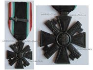 Italy WW2 MVSN Blackshirts Militia Long Service Cross for 10 Years with Sword