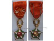 Morocco WW1 Royal Order of Ouissam Alaouite Officer's Star 2nd Type 