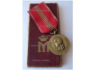 Romania WW2 Eastern Front Medal for the Crusade Against Communism 1941 Boxed by the National Mint Rare Unmarked Type 
