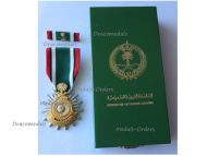Saudi Arabia Liberation of Kuwait Medal 1991 with Ribbon Bar Boxed 