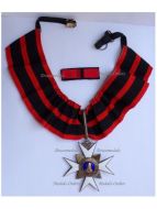 Vatican WW2 Order of St Sylvester Commander's Cross by Tanfani & Bertarelli with Ribbon Bar