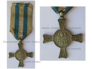 Vatican Mentana Cross 1867 of Pope Pius IX in Nickel Silver