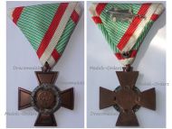 Hungary WW2 Fire Cross 1941 for Non Combatants 1942 Issue