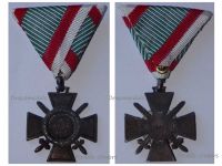 Hungary WW2 Fire Cross 1941 for Combatants 1941 Issue