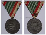 Hungary WW1 Commemorative Medal Pro Deo et Patria for Combatants in Zinc 