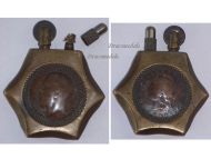 Britain Argentina WW1 Trench Art Lighter George V and 2 Centavos Libertad Liberty Coin