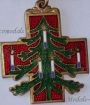 Austria Hungary WW1 Weihnachten im Felde Christmas on the Front Cap Badges